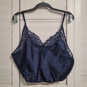 Free People Night Out Blouson Brami in Navy Large NWT